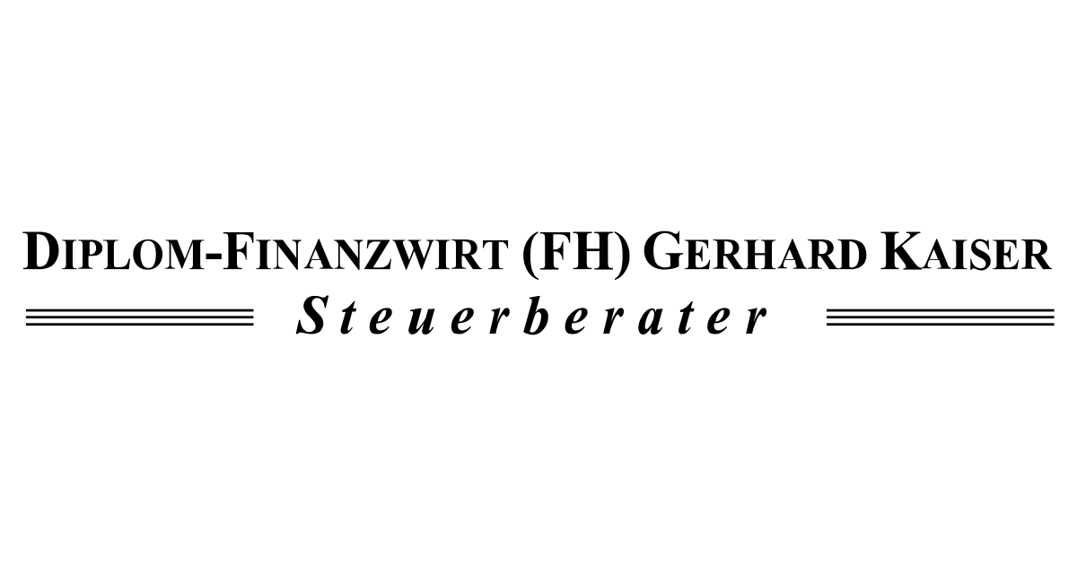 Diplom-Finanzwirt (FH) Gerhard Kaiser Steuerberater
