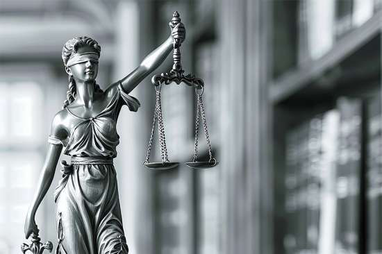 Foto: Statue von Justitia